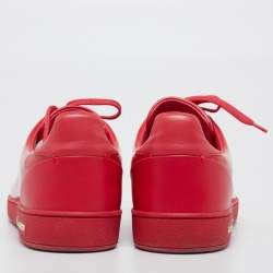 Louis Vuitton Hot Pink Patent and Leather Frontrow Sneakers Size 39