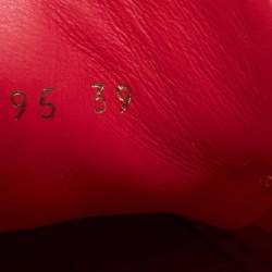 Louis Vuitton Hot Pink Patent and Leather Frontrow Sneakers Size 39