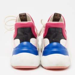 Louis Vuitton Multicolor Suede and Leather LV Archlight Sneakers Size 38