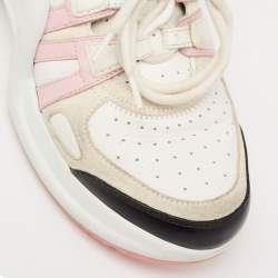 Louis Vuitton Multicolor Suede and Leather LV Archlight Sneakers Size 38