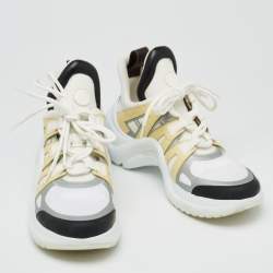 Louis Vuitton Multicolor Leather And Mesh Archlight  Sneakers Size 41