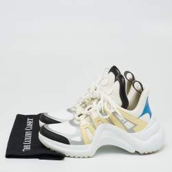 Louis Vuitton Multicolor Leather And Mesh Archlight  Sneakers Size 41