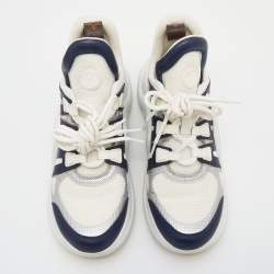 Louis Vuitton Multicolor Mesh And Leather Archlight Sneakers Size 39