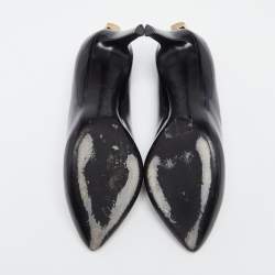 مملوكة مسبقًا Louis Vuitton Black Patent Leather Oh Really! Pumps Size 35.5