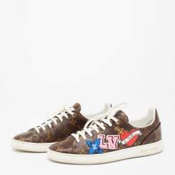 Louis Vuitton Brown Monogram Canvas Stellar High Top Sneakers Size 38 Louis  Vuitton | The Luxury Closet