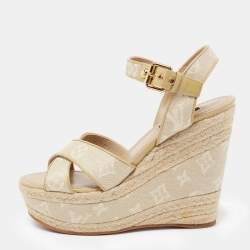 Louis Vuitton Womens Platform & Wedge Sandals