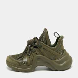 Louis Vuitton Lv Archlight Sports Shoes in Green