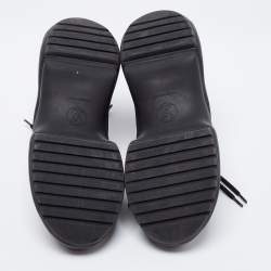 Louis Vuitton Black/Brown Satin, Mesh, Leather and Monogram Canvas Archlight Low-Top Sneakers Size 38