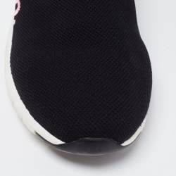 Louis Vuitton Black Knit Fabric Aftergame High-Top Sneakers Size 39