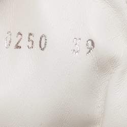 Pre Owned حذاء رياضي لوي فيتون LV آركلايت جلد ذهبي ميتاليك مقاس 39