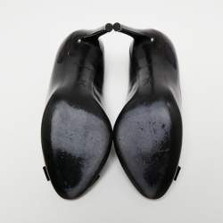 Louis Vuitton Black Patent Leather Fiance Pumps Size 36