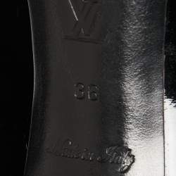 Louis Vuitton Black Patent Leather Fiance Pumps Size 36