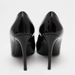 Louis Vuitton Black Patent Leather Fiance Pumps Size 36