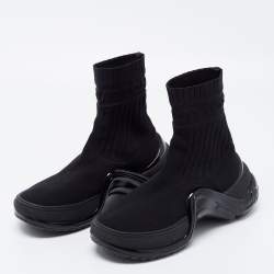 Louis Vuitton Sock Sneakers - Black Sneakers, Shoes - LOU736830