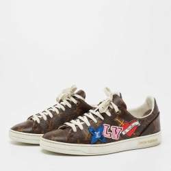 مملوكة مسبقًا Louis Vuitton Monogram Canvas Patchwork Frontrow Sneakers Size 37