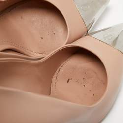 مملوكة مسبقًا Louis Vuitton Beige Leather Urban Twist Pumps Size 39