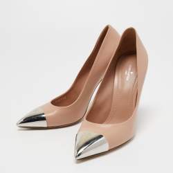 مملوكة مسبقًا Louis Vuitton Beige Leather Urban Twist Pumps Size 39