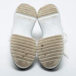 مملوكة مسبقًا Louis Vuitton White/Brown Canvas and Mesh Archlight Sneakers Size 37.5