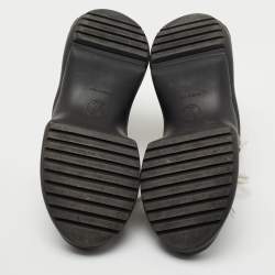 Louis Vuitton Black/White Mesh and Leather Archlight Sneakers Size 40
