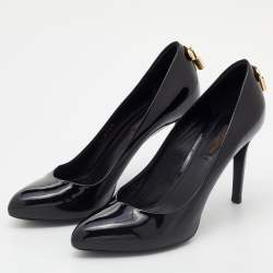 Louis Vuitton p pumps 36 Black Patent leather ref.217227 - Joli Closet