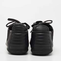 Louis Vuitton Black Monogram Empreinte Low Top Sneakers
