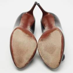 مملوكة مسبقًا Louis Vuitton Black Leather Ball Pumps Size 38