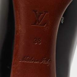 مملوكة مسبقًا Louis Vuitton Black Leather Ball Pumps Size 38