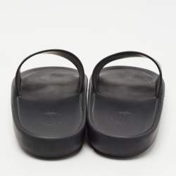 Louis Vuitton Brown Monogram Canvas Waterfront Slides Size 36
