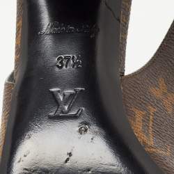 Louis Vuitton Brown Monogram Canvas Madeleine  Pumps Size 37.5