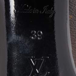 Pre Owned Louis Vuitton Brown Monogram Canvas Madeleine Pumps Size 39