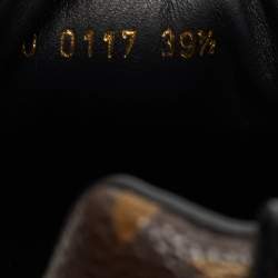 Louis Vuitton Brown/Black Monogram Canvas and Mesh RunAway Sneakers Size 39.5