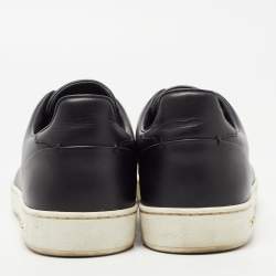 Louis Vuitton Black Leather Frontrow  Sneakers Size 38