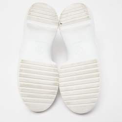 Louis Vuitton White Mesh and Leather Archlight Sneakers Size 41