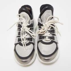 Pre Owned Louis Vuitton Tricolor Mesh and Leather Archlight Sneakers Size 39