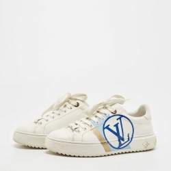 Louis Vuitton Time Out Sneaker, White, 38.0