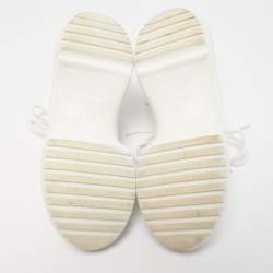 Louis Vuitton White Nylon and Leather Archlight Low Top Sneakers Size 36