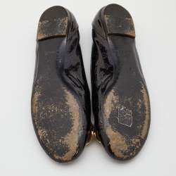 مملوكة مسبقًا Louis Vuitton Amarante Monogram Vernis Claudia Ballet Flats Size 38