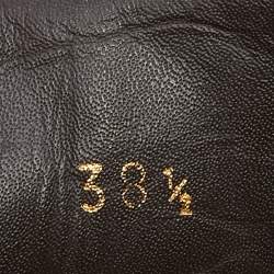 Louis Vuitton Brown Monogram Canvas and Suede Energie Low Top Sneakers Size 38.5