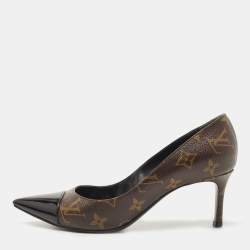 Pony-style calfskin heels Louis Vuitton Beige size 36 IT in