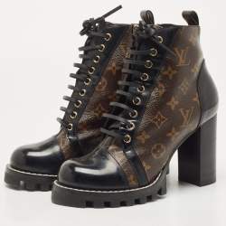 Louis Vuitton Hiking Ankle Boot Brown - Bags Valley