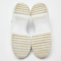 Louis Vuitton White/Brown Monogram Canvas and Nylon Archlight Sneakers Size 36.5