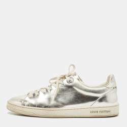 Frontrow leather trainers Louis Vuitton White size 35 IT in Leather -  31245575