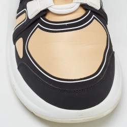 Louis Vuitton Brown/Black Nylon and Leather Archlight Sneakers Size 39