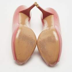Louis Vuitton Red Patent Leather Oh Really! Pumps Size 36.5