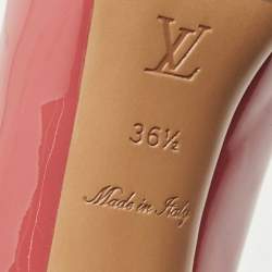 Louis Vuitton Red Patent Leather Oh Really! Pumps Size 36.5