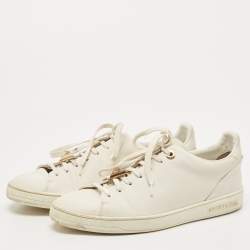 Louis Vuitton Frontrow sneaker White Leather ref.113949 - Joli Closet