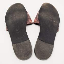 Louis Vuitton Multicolor Monogram Canvas Lock It Mule Sandals Size 41