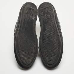 Louis Vuitton Black Leather Stellar Low Top Sneakers Size 40
