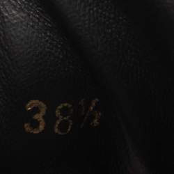 مملوكة مسبقًا Louis Vuitton Brown/Black Canvas and Suede Run Away Sneakers Size 38.5