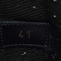 مملوكة مسبقًا Louis Vuitton Black Knit Fabric and Leather Aftergame Sneakers Size 41